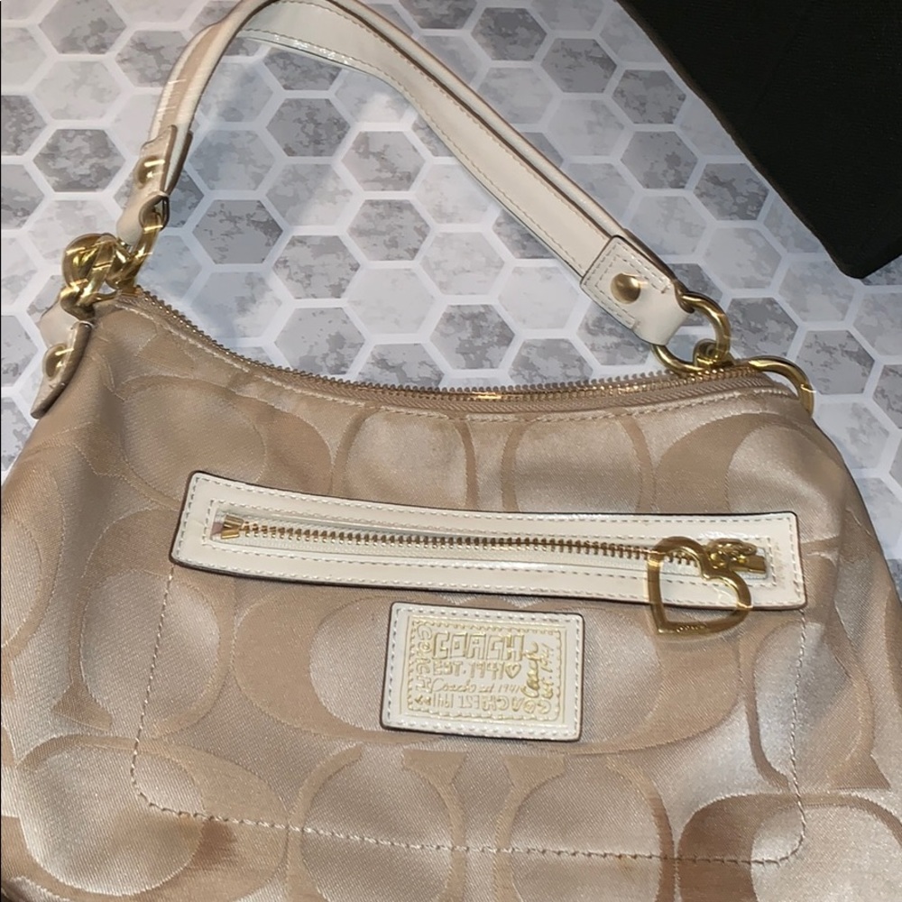 Small coach shoulder purse